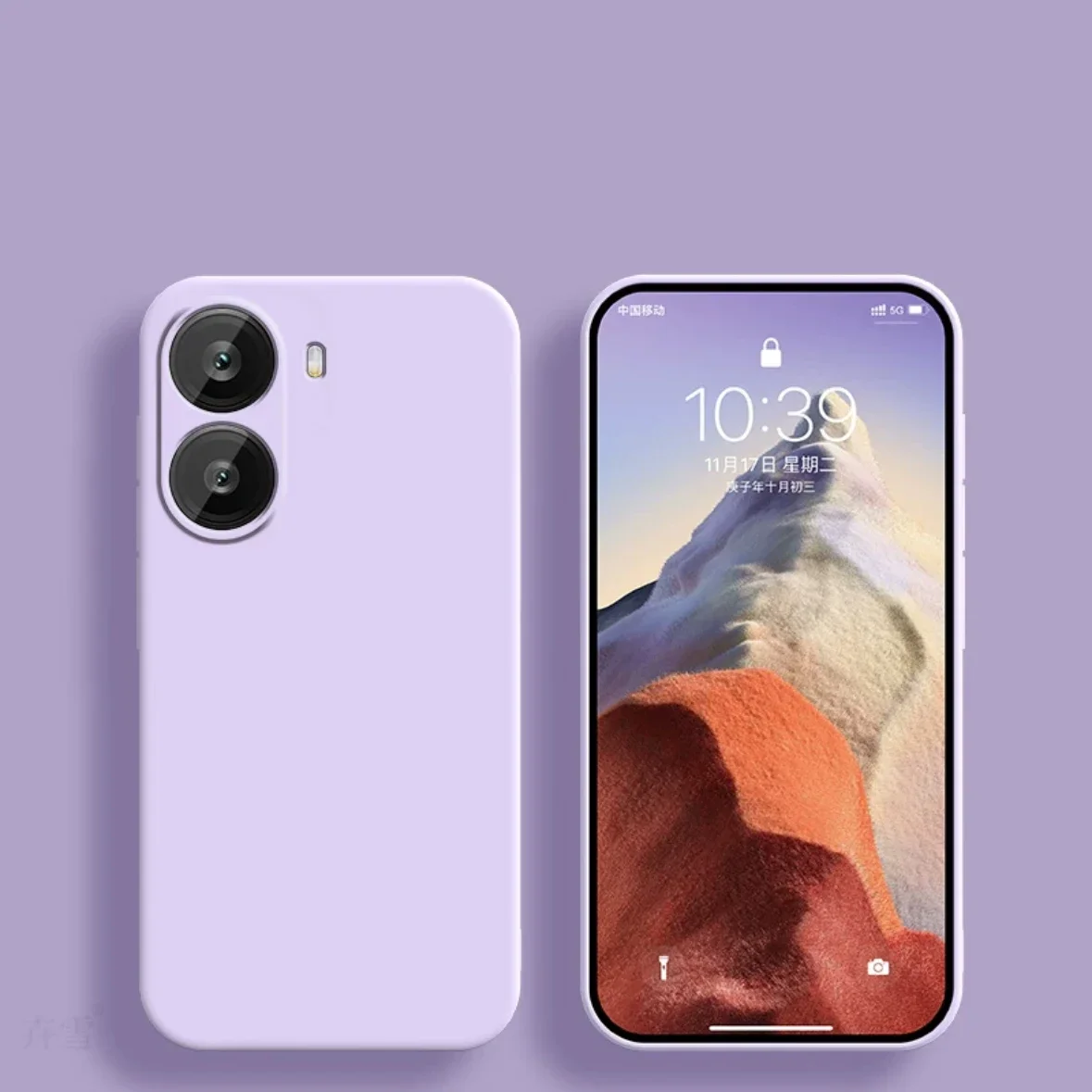 Luxury Soft Liquid Silicone Phone Case Cover