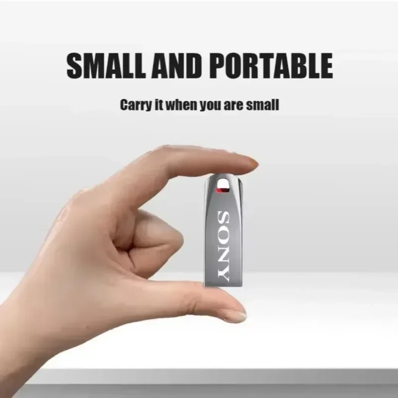 USB Flash Drive Flash Drive Sony 2TB USB3.0 PenDrive Metal Flash Drives Memory 1TB 32GB Stick Portable Waterproof Usb Stick High Speed OTG Pen Drive For PC