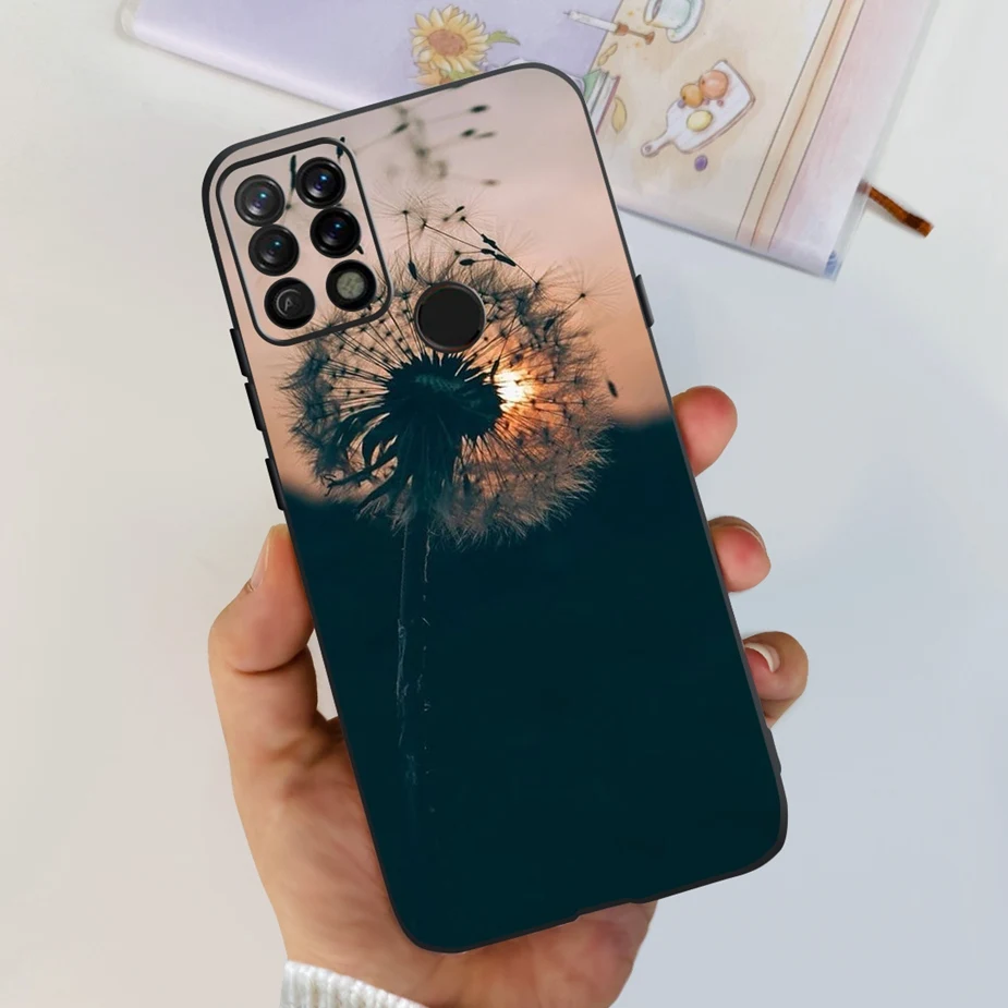 Colorful Matte Silicone Phone Case with Bumper Protection - 6.8'' Back Cover