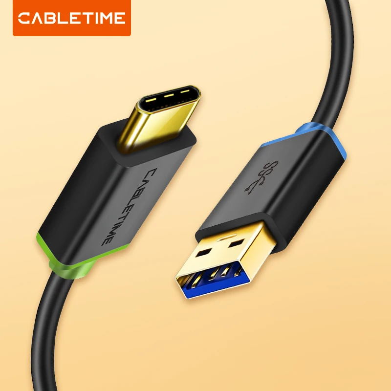 CABLETIME Tipo C Cabo USB 3.0 para xiaom USB C Tipo C 3A Rápido Cabo de  Carregamento Telefone Móvel para dispositivos USB C007