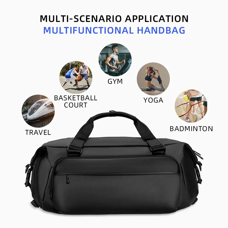 Fenruien Men Multi-Function Large Capacity 35L Travel Bag Suit Luggage Bag Business Laptop Waterproof Trip Tote