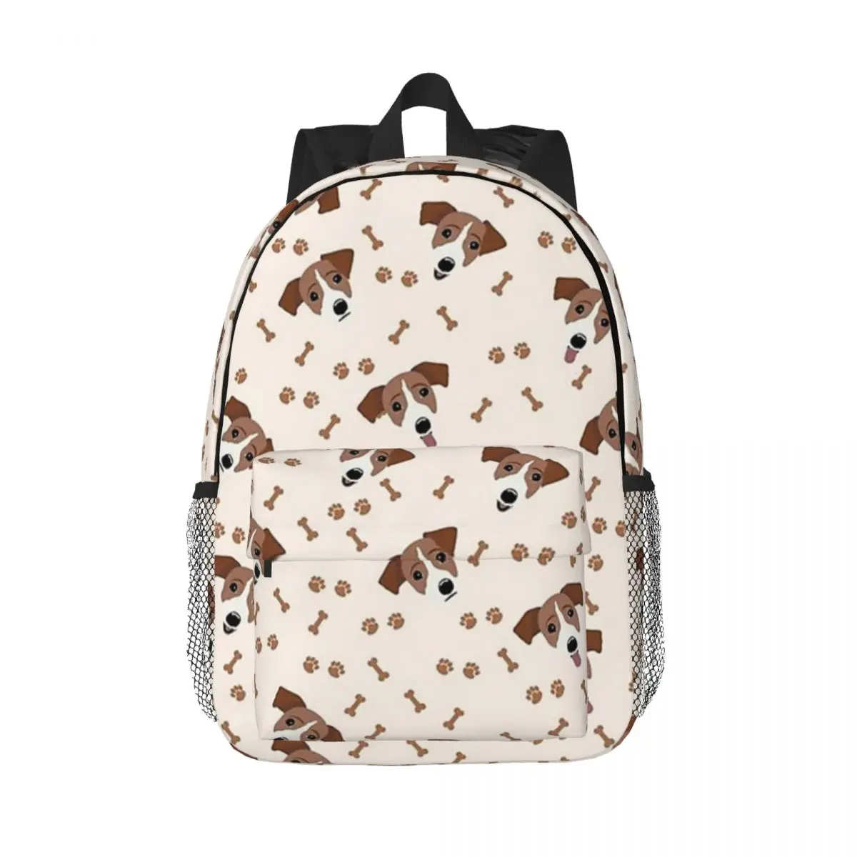 

Рюкзак для подростков с собакой Джек-Расселл терьер, школьные ранцы для подростков, дорожный ранец на плечо, вместительная сумка