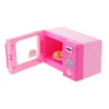 Children Role Playing Toys Household Furniture Microwave Pink 1