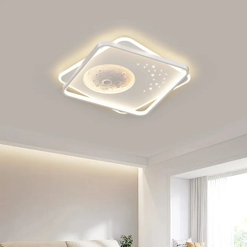 

Modern White LED Ceiling Light Fixtures Living Dining Bedroom Aisl Balcony Ceiling Chandelier Indoor Home Appliance Luster Lamp
