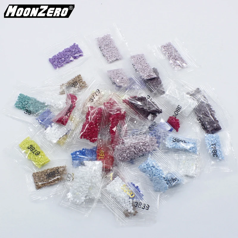 Diamond Painting Accessories Square Diamond Round Diamond Jewelry Stone Spare Cross Stitch Accessories Resin Material