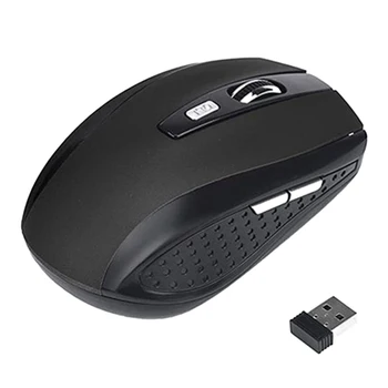 2.4G Wireless Mouse Bluetooth Mouse Ergonomic 800/1200/1600DPI 6 Mute Buttons Mouse For MacBook Tablet Laptops Computer PC 1