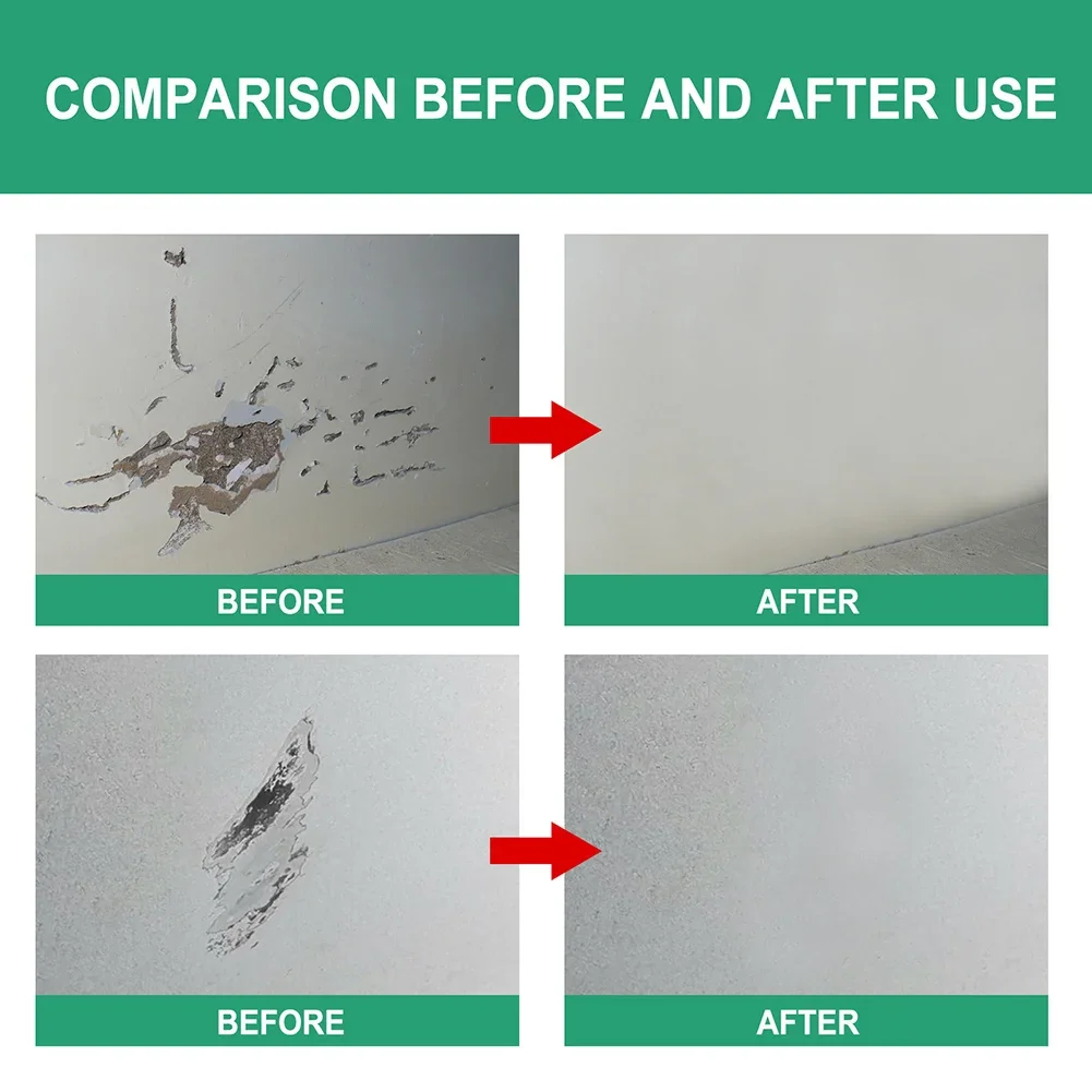 Ceramic Repair Agent 100g Multipurpose Strong Adhesion Professional Adhesive Repair Agent with Scraper for Bathroom Wall Floor