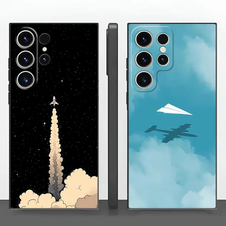 Fashion Airplane Design Phone Case Cover