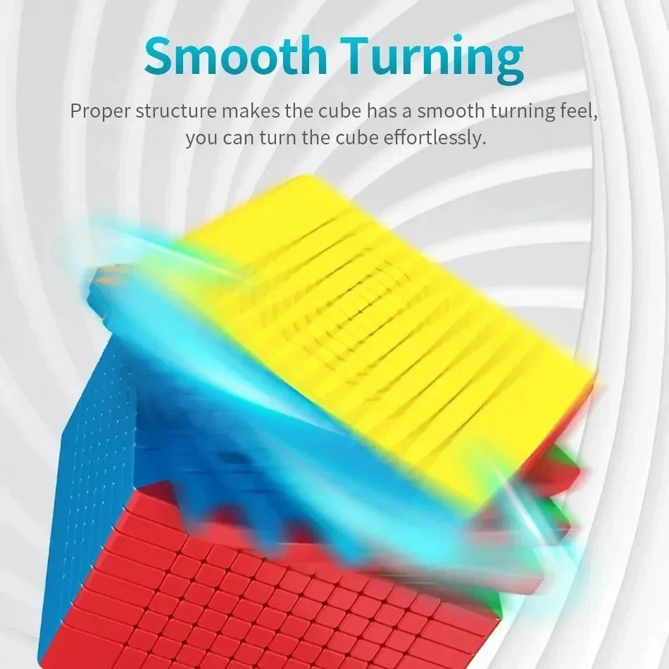 MoYu MFJS MeiLong 12 12x12 Magic Speed Cube Stickerless Professional Puzzle Toys Meilong 12x12 Cubo Magico 4