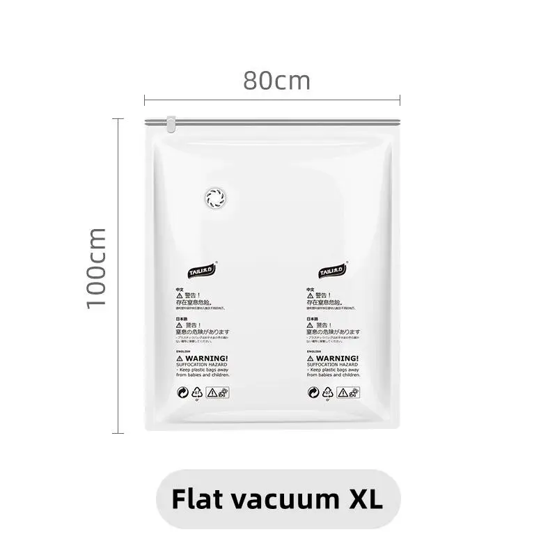 Innovative Vacuum Storage Bags for Clothes and Blankets - Space-Saving Compression Solution for Travel and Home Organization
