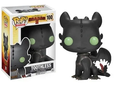 funko pop How to Train Your Dragon Toothless #100 #686 Light