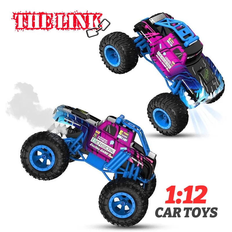 

1/12 High-Speed Drift Monster Stunt Truck RC Toys 4WD Hobby Electric All Terrain Off-Road Vehicle RC Racing Kids Gifts THE LINK