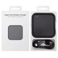 15W Max Qi Wireless Fast Charging Pad by Samsung - Black