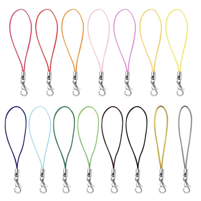 

Versatile Phone Lanyard Carabiner Wrist Lanyard Alloy Material Perfect for Phones Keys MP3 Players and Mini Cameras