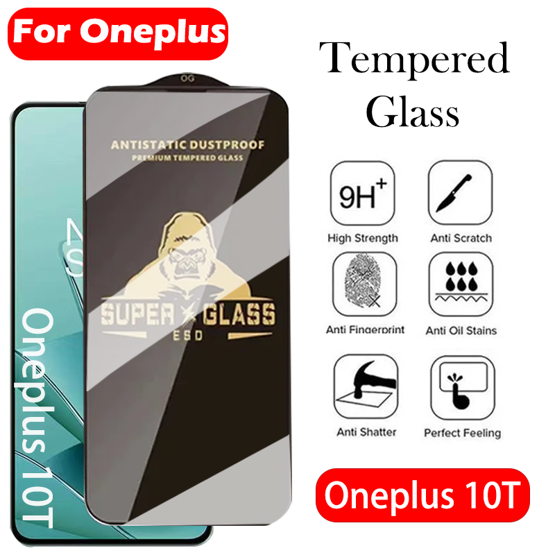 Gorilla Tempered Glass For Oneplus 10R 10T 9R 9T 9RT 8T 8T+ Screen Protector for Oneplus Nord 3 2 CE CE2 2T CE3 Lite 5g