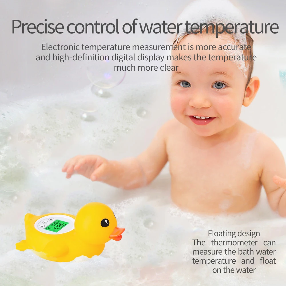 Termómetro de juguete flotante para baño de bebé infantil, Termómetro de  agua para bañera de baño para bebé con forma de ballena Termómetro para bebé  con forma de ballena Innovación moderna Jadeshay