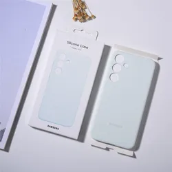 Silky Liquid Silicone Soft - Thin Protective Phone Case - S24 Ultra (White)