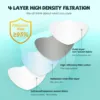 20/40/60PC KN95 Face Mask Adult mascarillas Mask Fish Non Woven 4-Ply ffp2mask Mixed Style 3D Mask mascherine ffp2 Masks 5