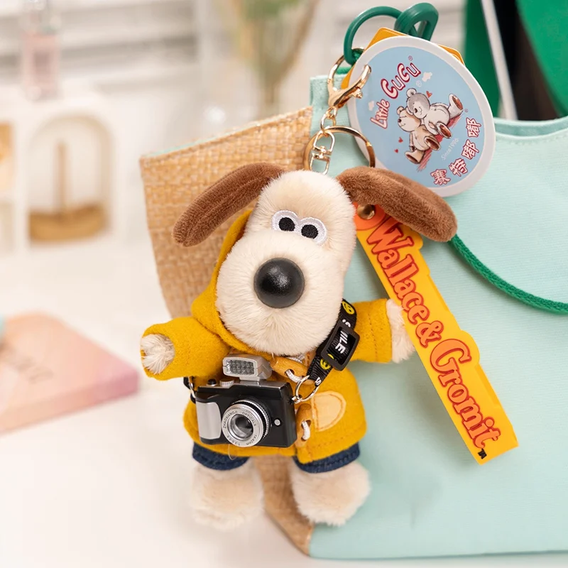 Can Change Clothes Wallace&Gromit Plush Key Chain Gromit Dog Plush