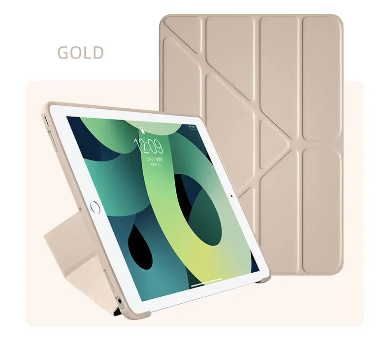 Y-Fold Leather Soft Cover Sleeve Stand