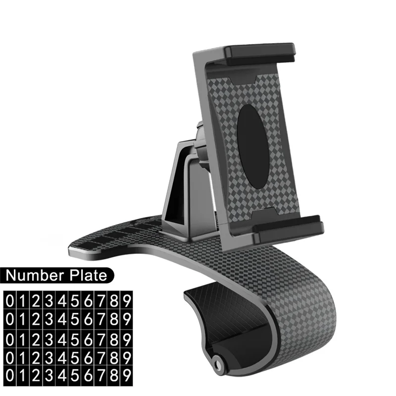 Universal Car Dashboard Phone Holder | Secure Clip Mount for Smartphones & GPS Devices