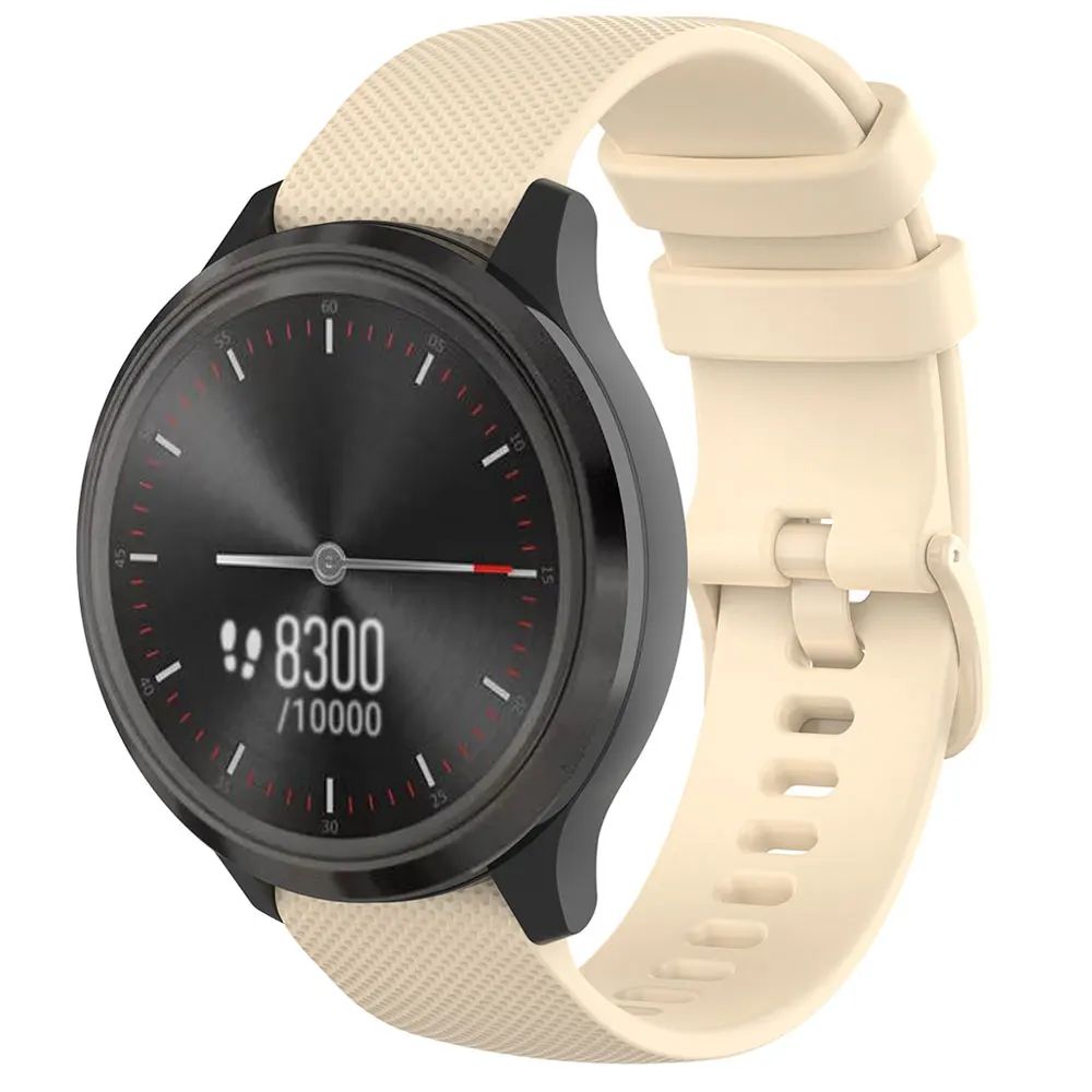 20mm Silicone Watchband - Premium Soft Wristband Bracelet Strap