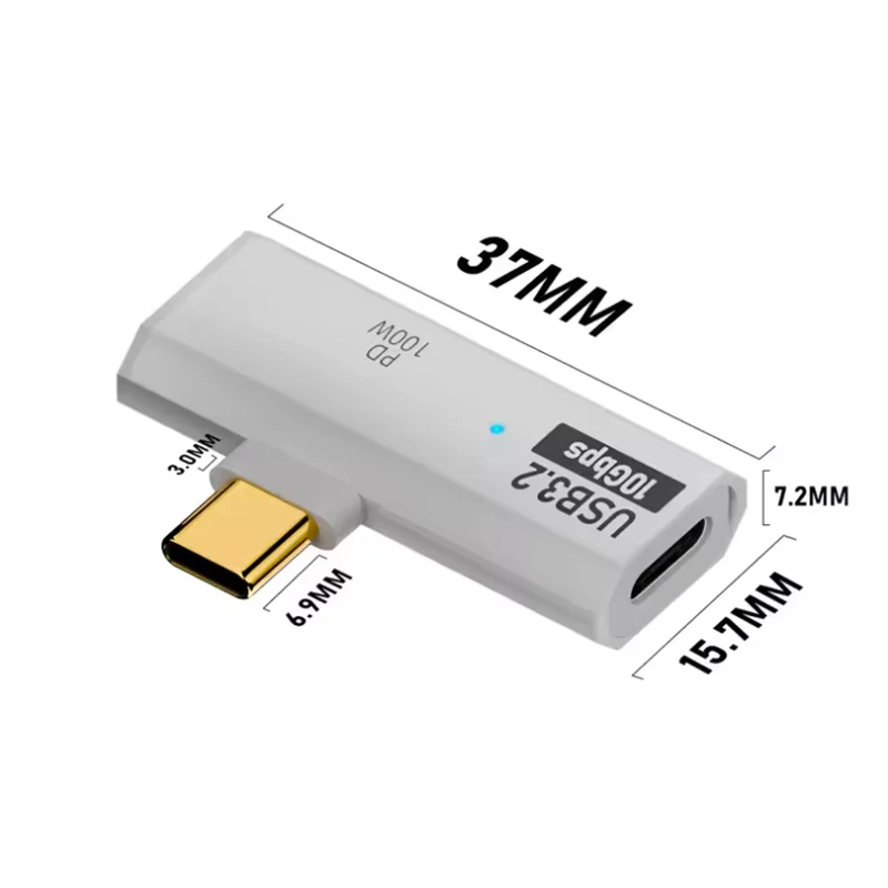 รูปสินค้า อะแดปเตอร์ OTG 2 in 1 ชาร์จเร็ว 100W PD สำหรับมือถือและแท็บเล็ต