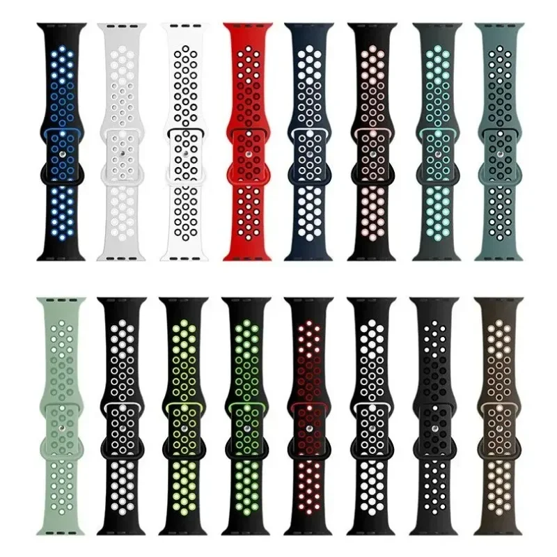 Versatile Silicone Sports Watch Strap Bracelet