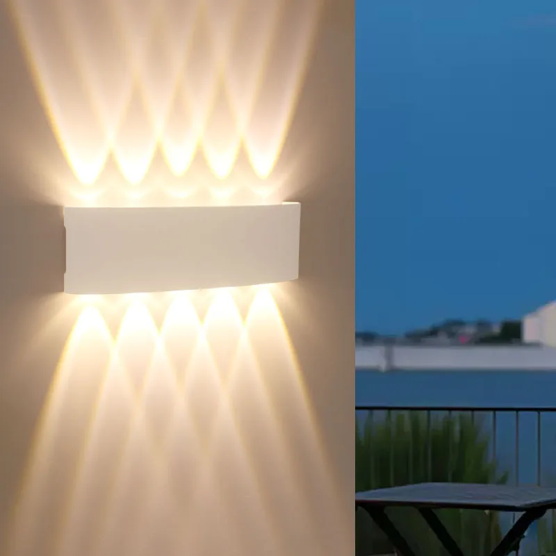 4W 6W 8W 10W Indoor Wall Lamp Modern White LED Wall Light Home Decorative lighting Porch Living Room Bedroom Bedhead Wall Lamps 4