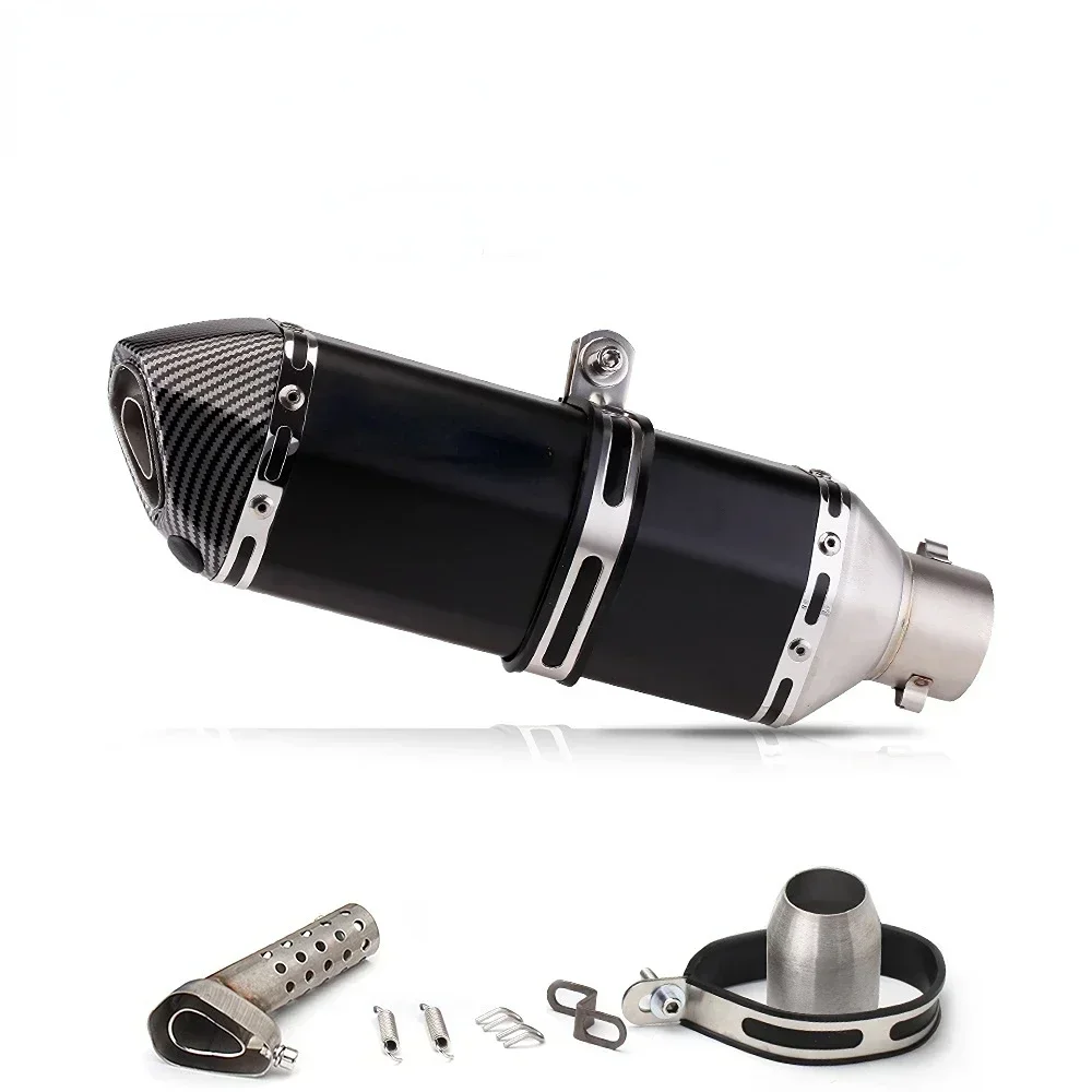 Motorcycle Exhaust Muffler 51mm for Motocross Z400 250 R15 R3 Pit bike Scooter