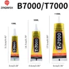 B7000 T7000 Clear Contact Phone Repair Adhesive Universal Glass Plastic DIY Glue B-7000 with Precision Applicator Black Glue 1