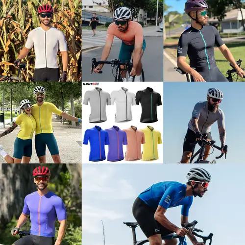 DAREVIE Man Cycling Maillot Cool Technology Cycling Jersey Man Women Breathable Quick Dry Cycling Clothes for Men Small Size - Image 2