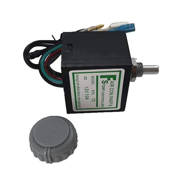 Car AC Thermostat Switch Adjustable Electronic Temperature Control Air