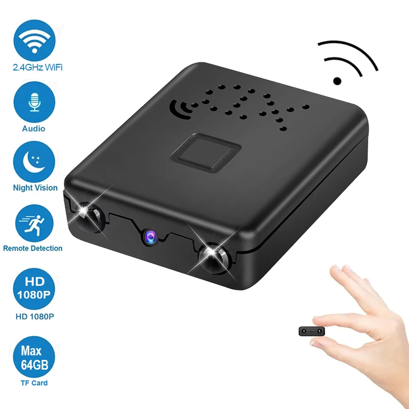Description Picture 6 of item1080P Mini WiFi Camera HD Loop Recording Battery Cam Smart Home Security Protection Portable Camcorder Video Recorder