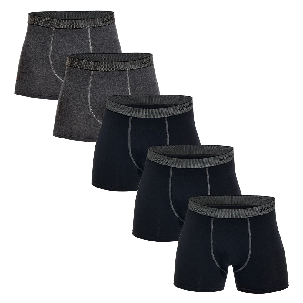 Cheap 6pcs/Packs Men's Underwear Stretch Multi-color Boxer Briefs