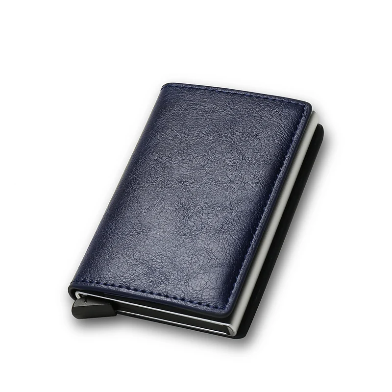 Anti-Dieb-RFID-Kreditkartenetui, intelligente, minimalistische Geldbörse, Tasche für Herren und Damen, schlankes Kartenetui, Bank, Bargeld, Kreditkartenetui, Tasche, Geldbörse – Detail 15