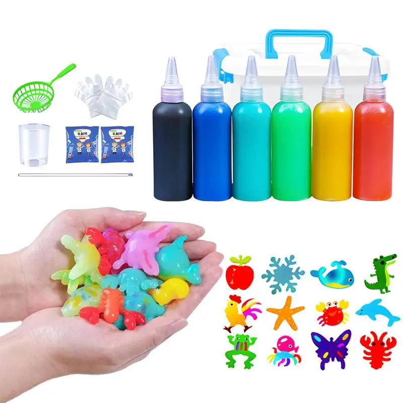 Magic Water Elf Pearlescent Solution Toy Set Diy Handmade - Temu