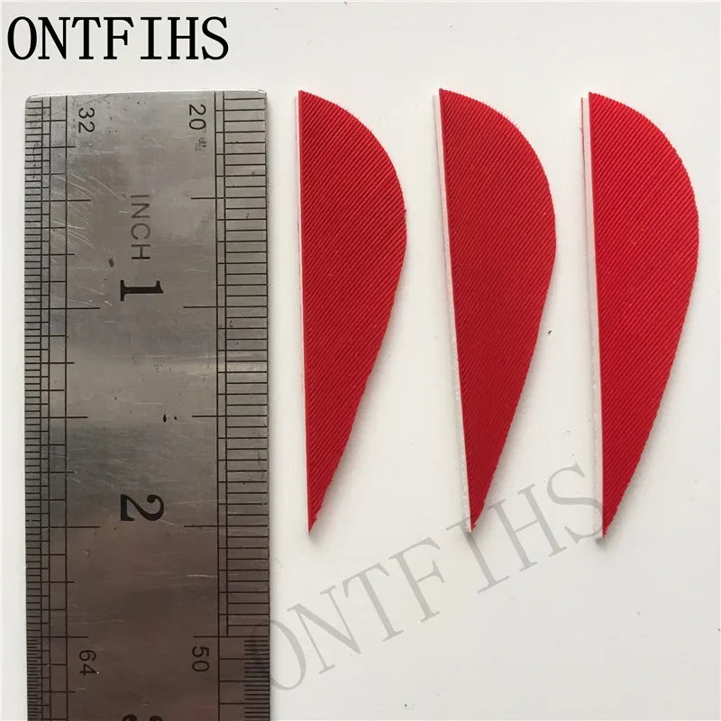 50 PCS 2 Inch Parabolic Arrow Feather Fletching Fletches Turkey Feathers For Archery Hunting archery arrow feathers