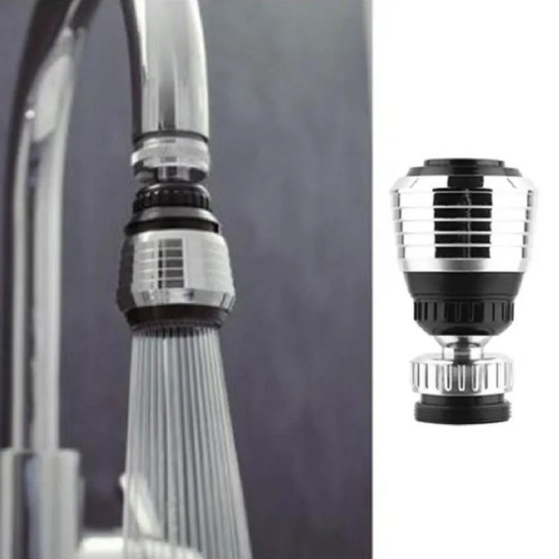 1PC 360 Degree Kitchen Faucet Filter Tap Water Saving Bathroom Shower Head Filter Nozzle Water Saving Shower Spray 2