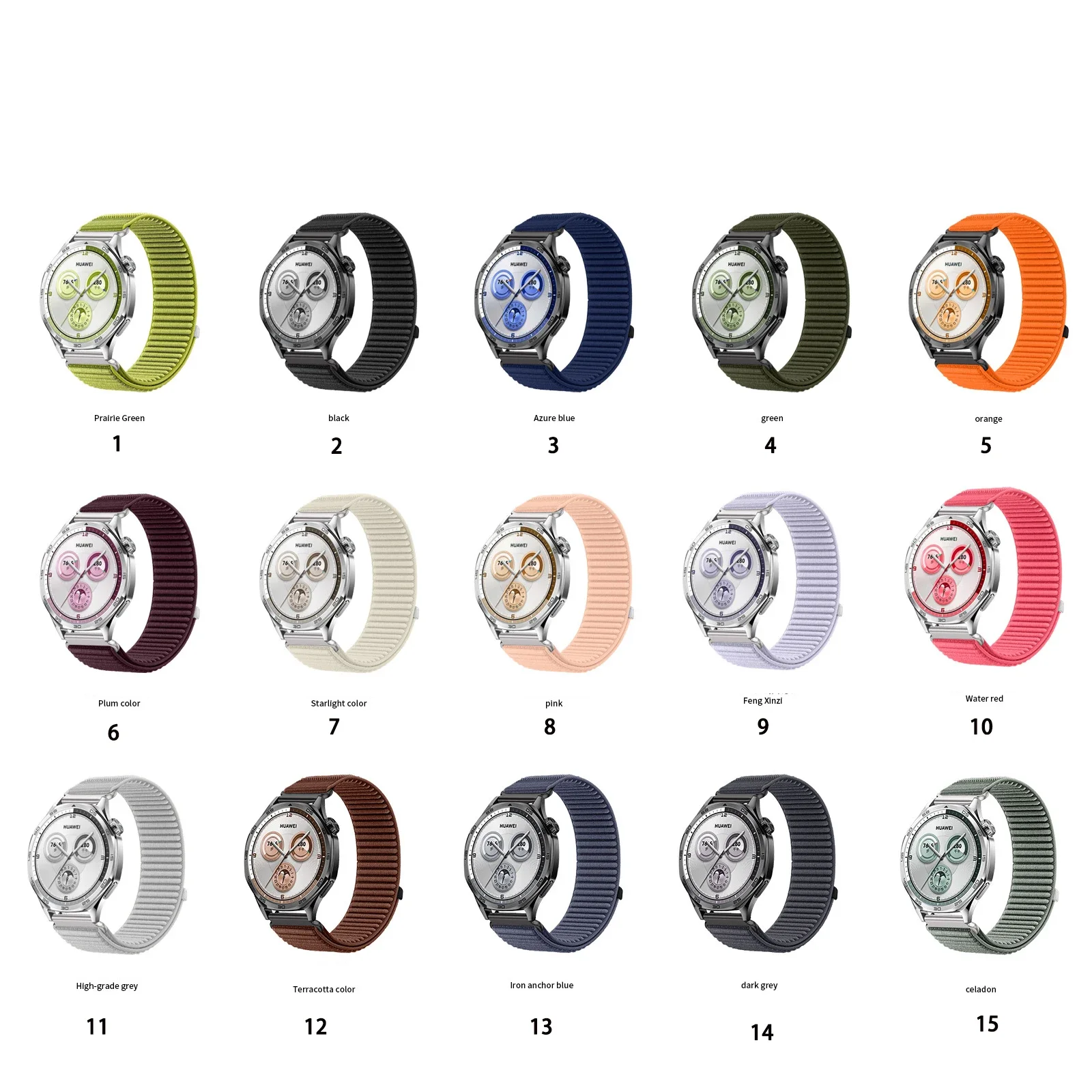 Durable Velcro Nylon Strap Band Bracelet - Available in Multiple Sizes