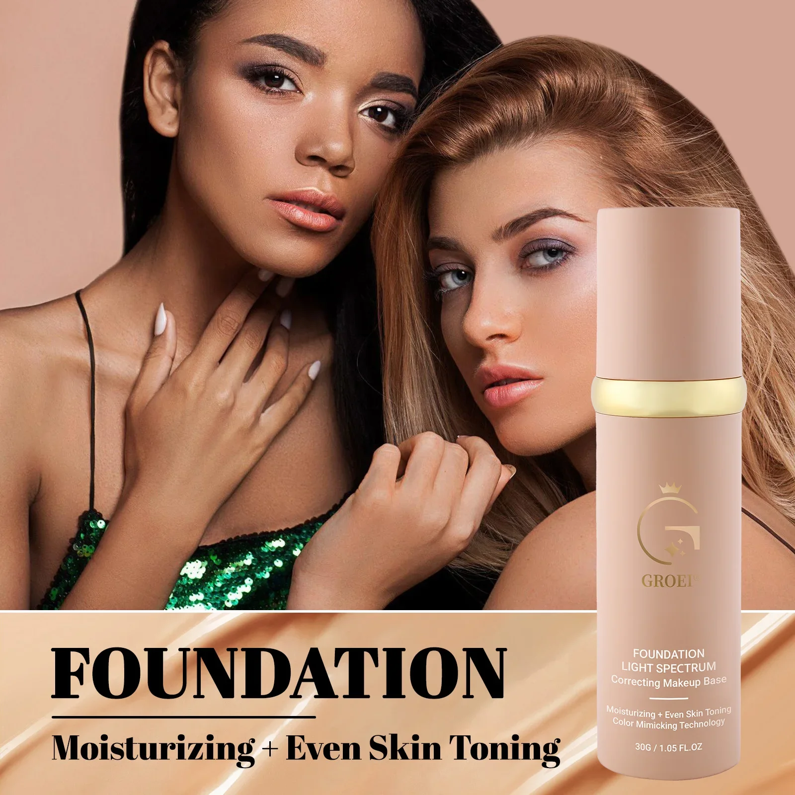 Waterproof Full Coverage Concealer 30ml Smoothing Brightener Dark Face Liquid Makeup Natural Finish Longwear_voghion.com