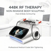Appareil de diathermie RF portable 448K pour la thérapie physique, le raffermissement de la peau et le traitement du visage et des seins 1