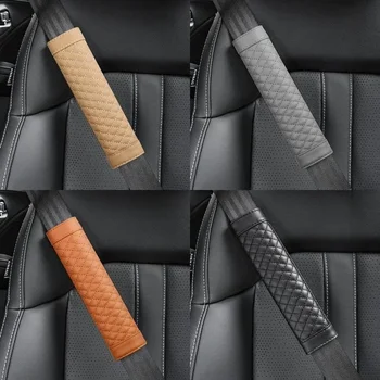 Copri cintura di sicurezza per auto universale Fodera per cuscino per tracolla per sedile elegante per auto Accessori per auto