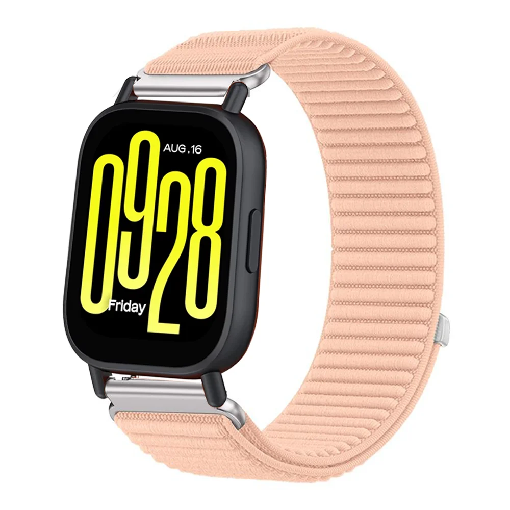 Nylon Loop Smartwatch Bracelet with Metal Buckle - Premium Strap Accessory