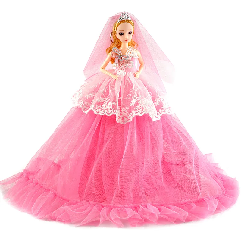 

Children's Gift Wedding Dress Princess Doll Little Girl Doll Toy 30cm