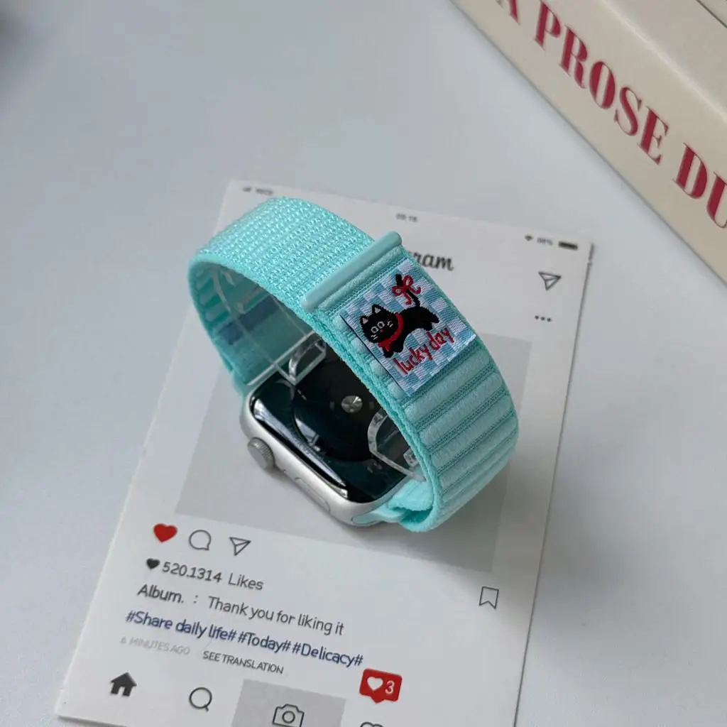 Breathable Nylon Sport Wristband - Cute and Comfortable Design