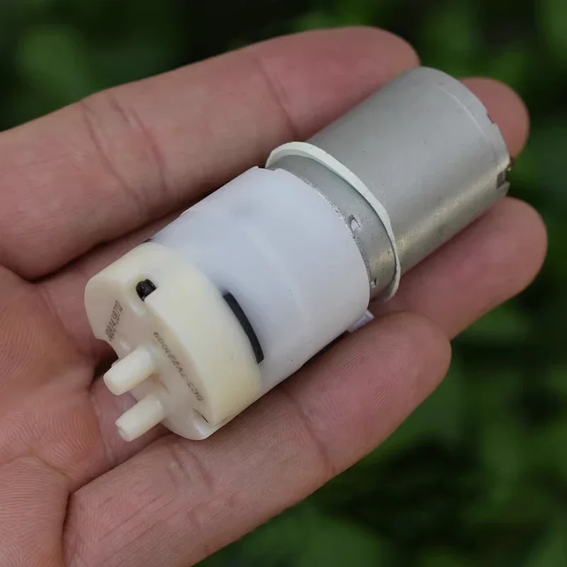 JQB2438 DC 3V 3.7V 마이크로 미니 370 다이어프램 공기 펌프 진공 펌프 음압 흡입 펌프 DIY 인플레이터 유방 기계