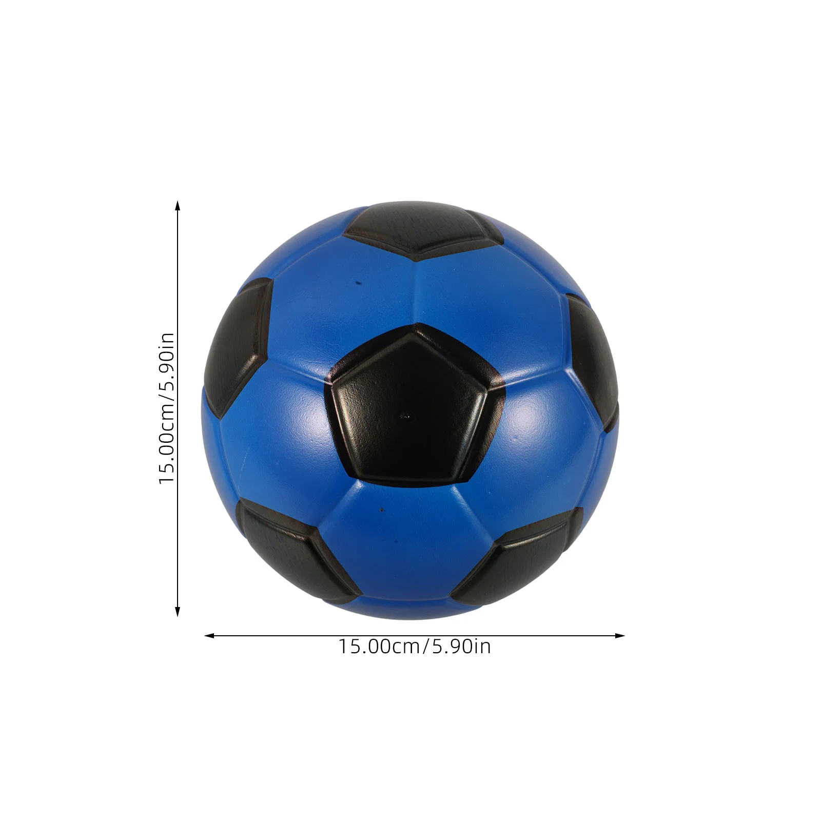 Indoor Silent Solid Sponge Soft Soccer Ball For Kids Indoor Play Toddler Baby 15cm