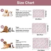 New Pet Blanket Cute Dog Paw Pattern Soft Fluffy Pet Mat High Quality Flannel Warm Comfortable Cartoon Blanket for Cat Dogs Gift 6