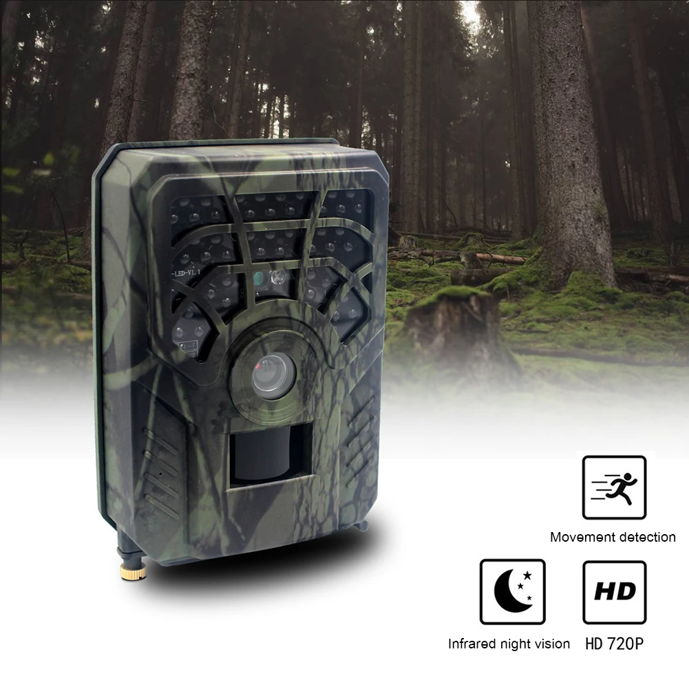 Hunting Camera Photo Trap Night Vision Tracking Camera PR300C 5MP Wildlife Trail for Family Outdoor Camping Accessories